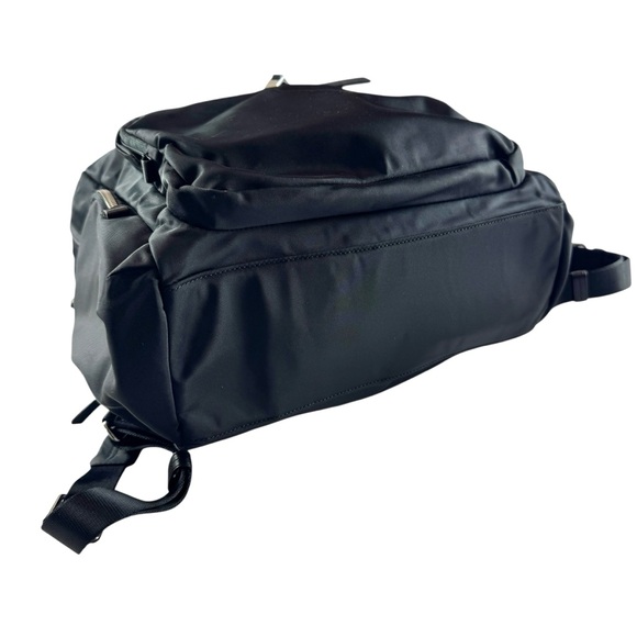 Tumi Carson Backpack, Black w/Silver Hardware - Picture 4 of 12